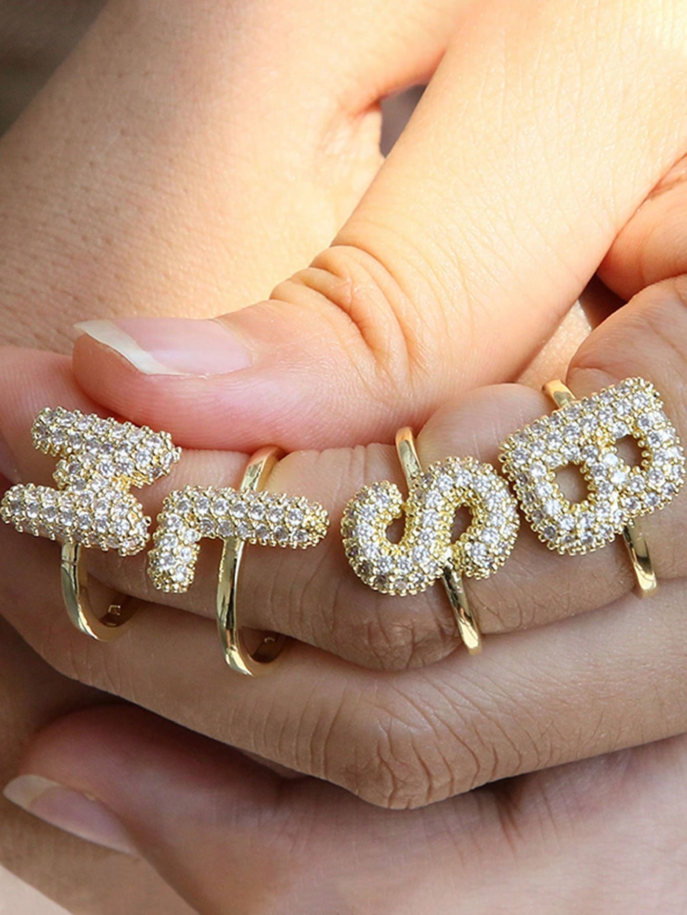 Fearless Woman Letter Ring