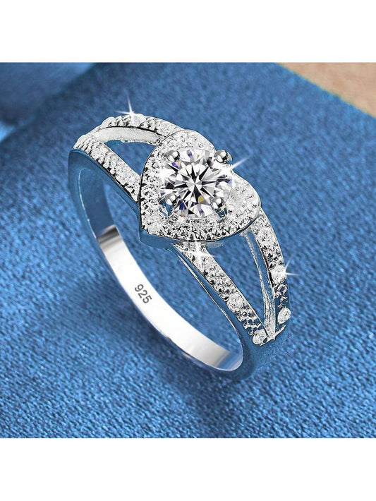 Fearless Woman Heart Ring
