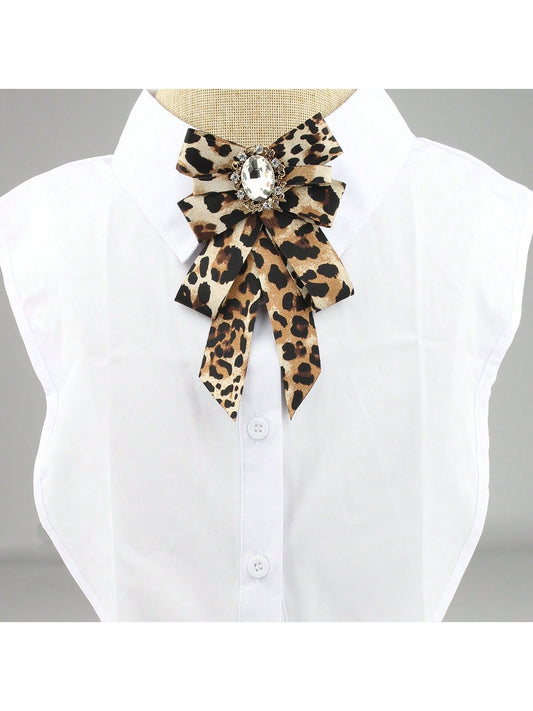 Fearless Woman Wildlife Necktie Brooch